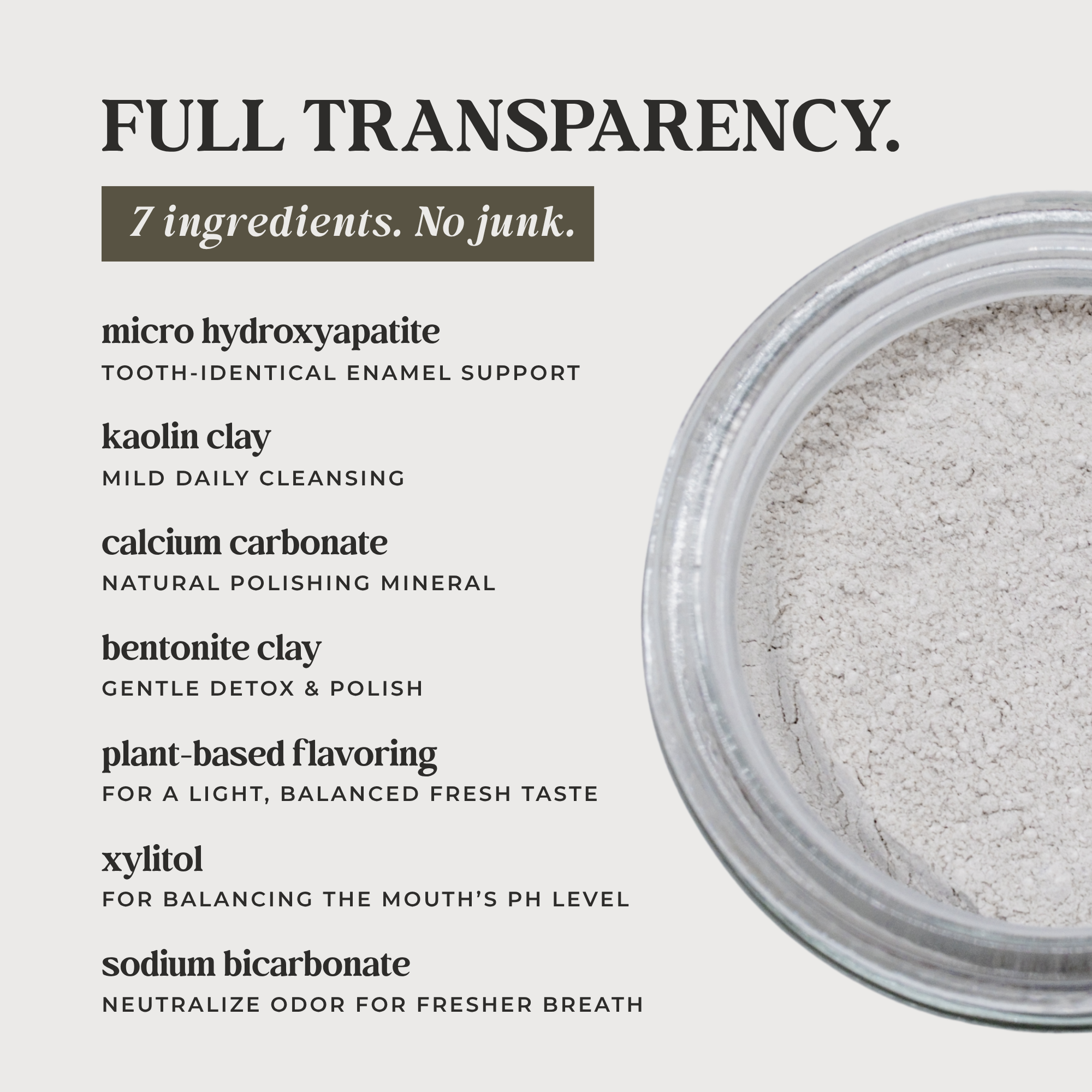 Remineralizing Tooth Powder with Non-Nano (Micro) Hydroxyapatite