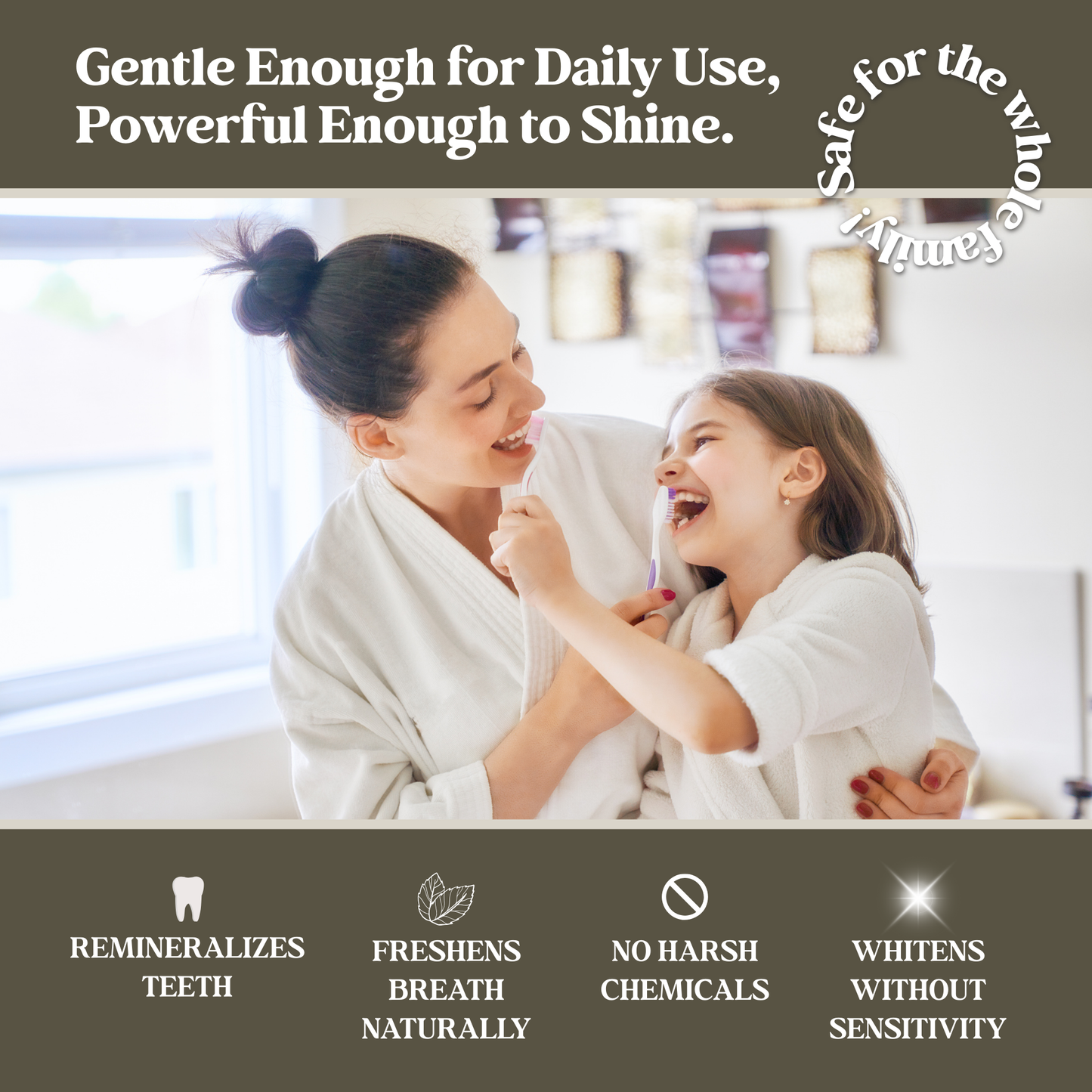 Remineralizing Tooth Powder with Hydroxyapatite + Xylitol