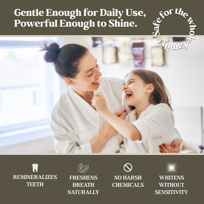 Remineralizing Tooth Powder with Hydroxyapatite + Xylitol