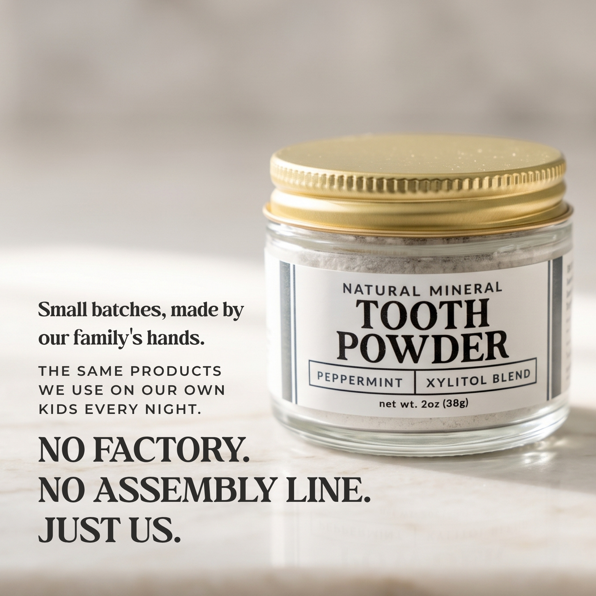 Remineralizing Tooth Powder with Non-Nano (Micro) Hydroxyapatite