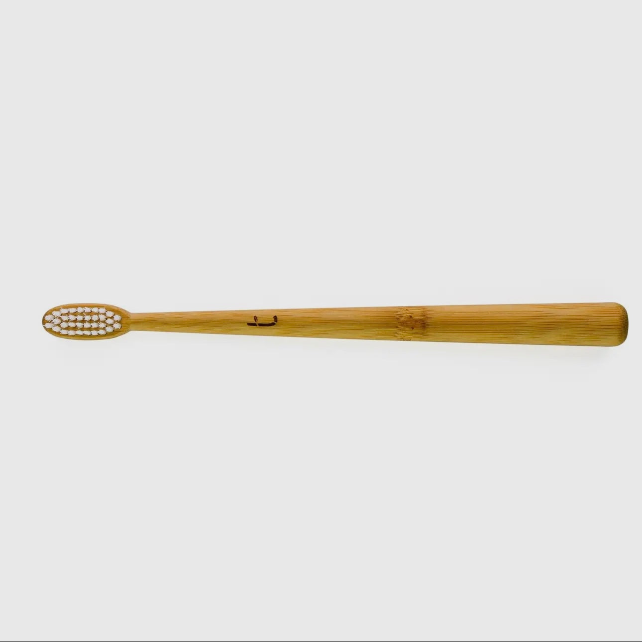 Naked Bamboo Toothbrush with Medium Castor Oil Bristles