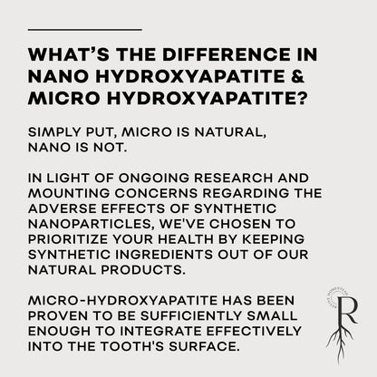 Remineralizing Tooth Powder with Hydroxyapatite + Xylitol