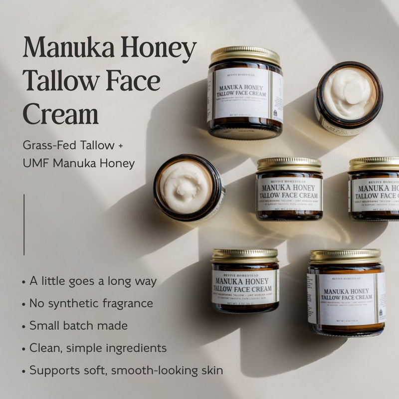 Manuka Honey Tallow Face Cream