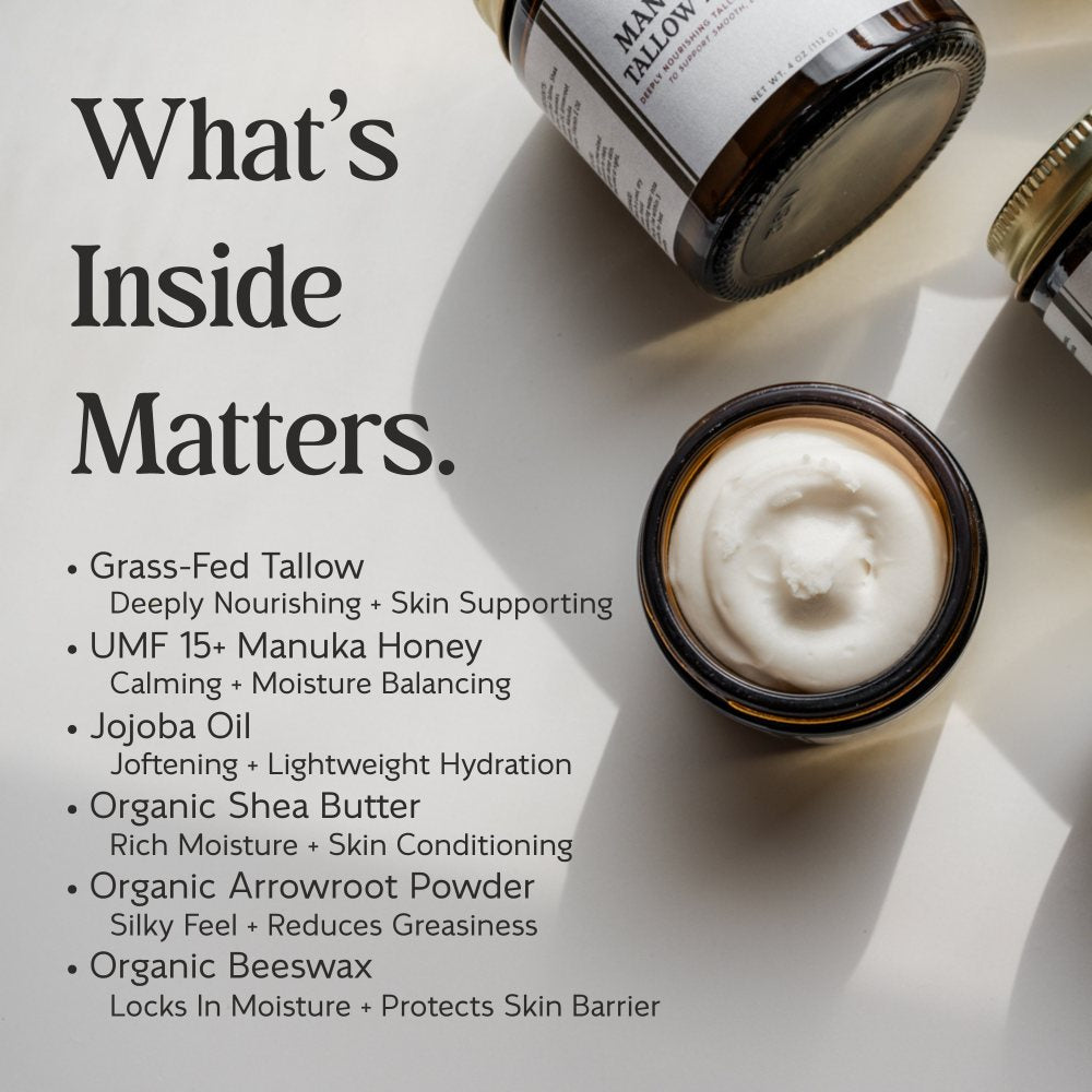 Manuka Honey Tallow Face Cream
