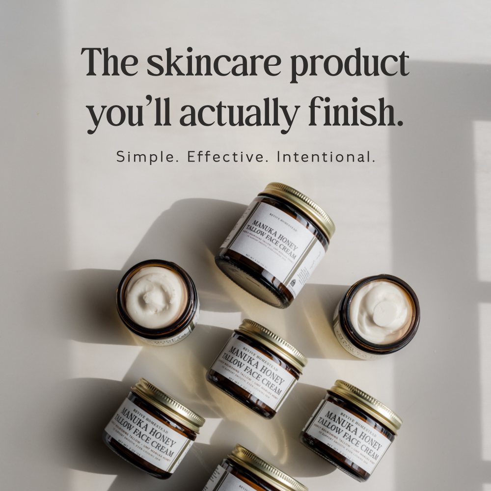 Manuka Honey Tallow Face Cream
