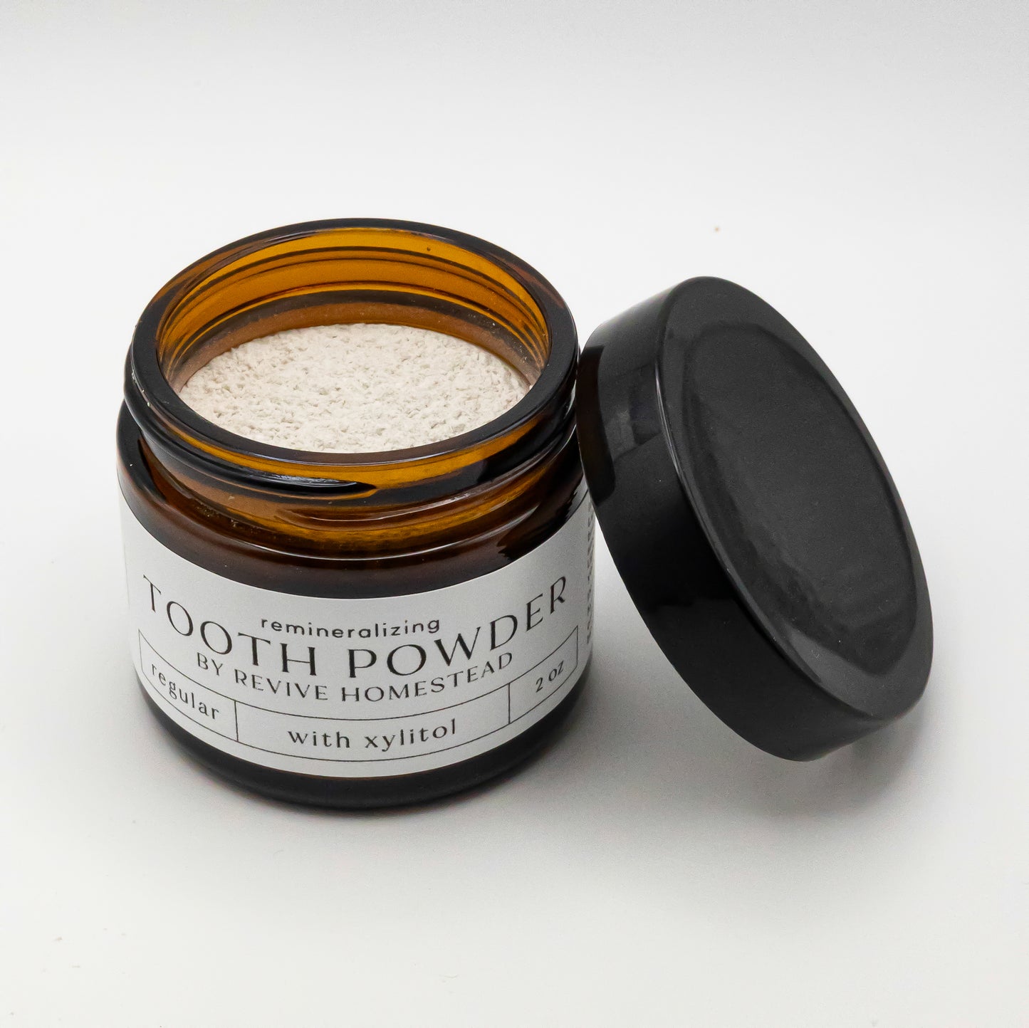 Remineralizing Tooth Powder with Hydroxyapatite + Xylitol